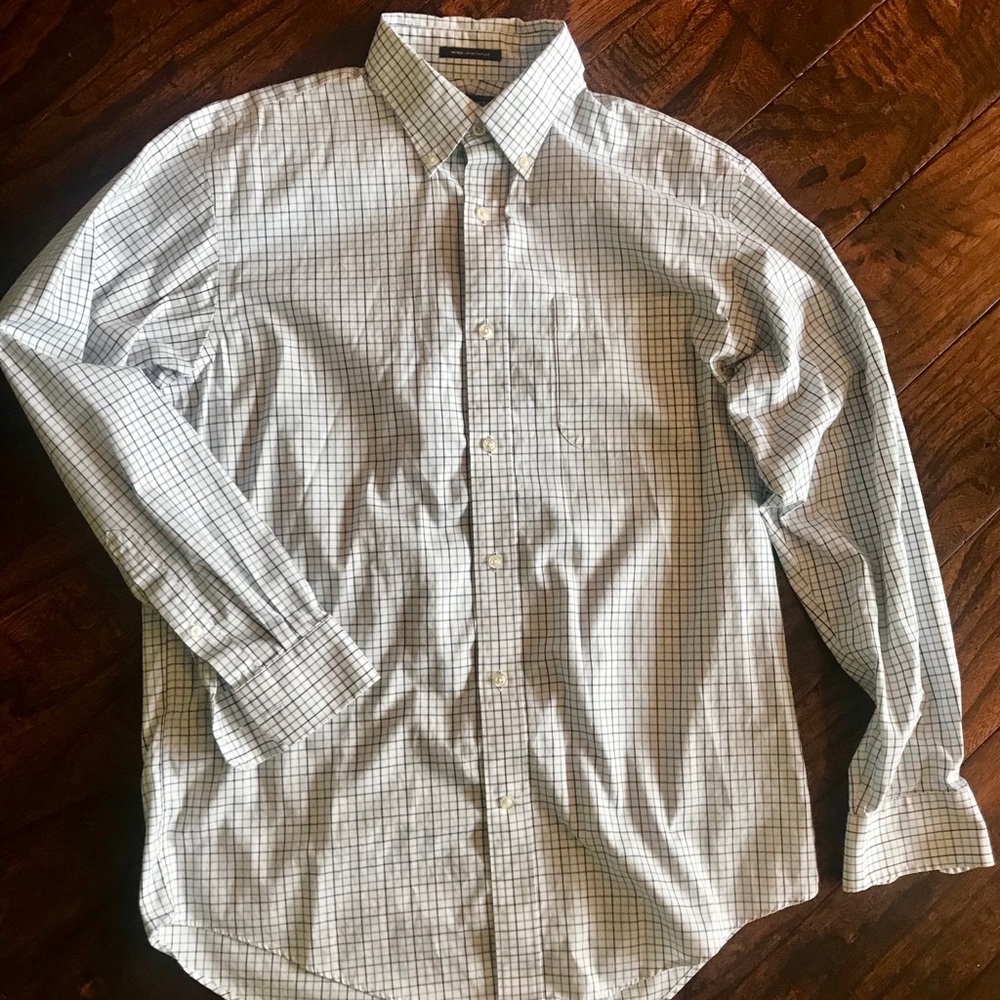 Lands’ End Supima Oxford Dress Shirt